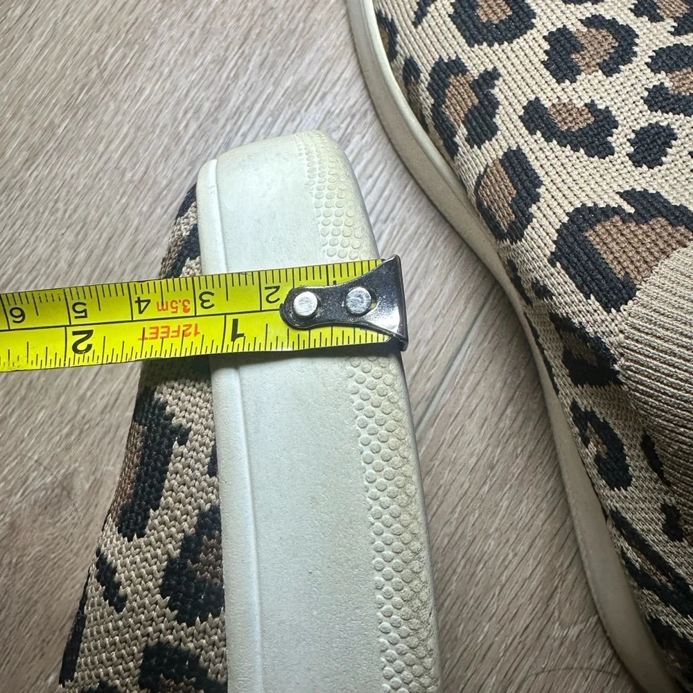 Steve Madden‎ Leopard Print Sneakers Size 8.5 Womens